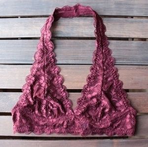 ~FREE IN BUNDLE OF 3+~ Halter Lace Bralette